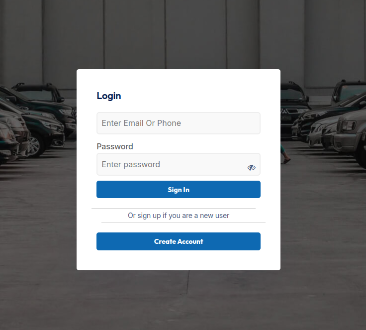 Screenshot for تسجيل الدخول / Login